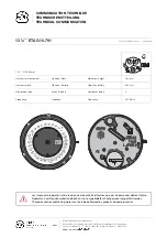 Предварительный просмотр 1 страницы eta G10.791 Technical Communication