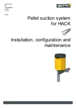 Preview for 1 page of eta HACK 130-200 Installation, Configuration And Maintenance