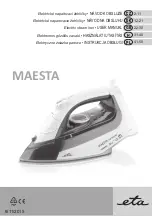 Preview for 1 page of eta Maesta 1287 90000 User Manual