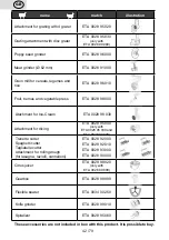 Preview for 42 page of eta MEZO 0034 Instructions For Use Manual