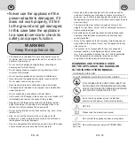 Preview for 12 page of eta PAOLO Instructions For Use Manual