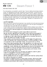 Preview for 19 page of eta Steam Force 1 Instructions For Use Manual