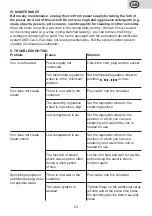 Preview for 23 page of eta Steam Force 1 Instructions For Use Manual