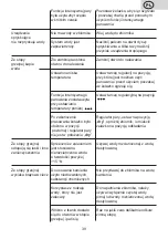 Preview for 39 page of eta Steam Force 1 Instructions For Use Manual