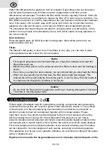 Preview for 30 page of eta Steam Master 3234 Instructions For Use Manual