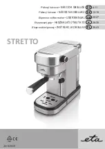 Preview for 1 page of eta STRETTO 2180 User Manual