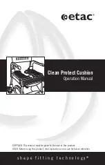 Etac Clean Protect Cushion Operation Manual preview