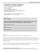 Preview for 2 page of Etac Convaid Metro User And Service Manual