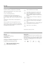 Предварительный просмотр 36 страницы Etac IM34/8 Instructions For Use Manual