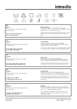 Предварительный просмотр 2 страницы Etac immedia IM2698121 Short Instruction