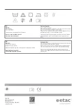 Предварительный просмотр 2 страницы Etac immedia IM8533022/91 Short Instruction