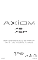 Etac Ki Mobility AXIOM AS User Instruction Manual preview