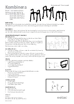 Etac Kombinera User Manual preview