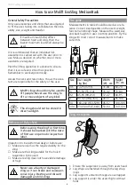 Предварительный просмотр 6 страницы Etac Molift EvoSling Ampu MediumBack User Manual