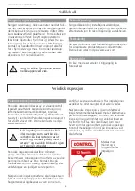 Preview for 48 page of Etac Molift Mover 300 User Manual