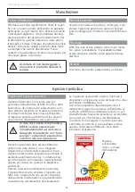 Предварительный просмотр 62 страницы Etac molift MRS Duo Flex User Manual