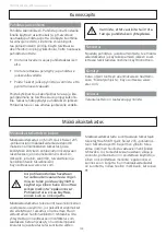 Preview for 100 page of Etac Molift Quick Raiser 205 User Manual