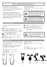 Preview for 192 page of Etac Molift Quick Raiser 205 User Manual