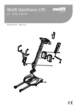 Preview for 1 page of Etac Molift QuickRaiser 205 Technical Manual