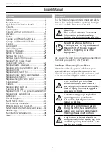 Preview for 2 page of Etac Molift QuickRaiser 205 Technical Manual