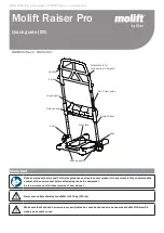 Предварительный просмотр 1 страницы Etac Molift Raiser Pro Quick Start Manual