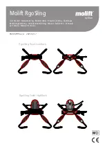 Etac Molift RgoSling Toilet HighBack User Manual предпросмотр