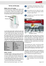 Предварительный просмотр 9 страницы Etac Molift Operator'S Manual