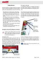 Предварительный просмотр 10 страницы Etac Molift Operator'S Manual