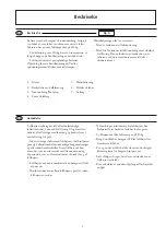 Preview for 9 page of Etac Nova 100 Manual