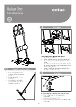 Preview for 6 page of Etac Raiser Pro Manual