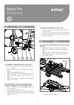 Preview for 7 page of Etac Raiser Pro Manual