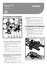 Preview for 9 page of Etac Raiser Pro Manual