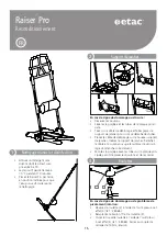 Preview for 16 page of Etac Raiser Pro Manual