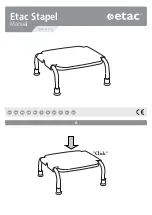 Preview for 1 page of Etac Stapel Manual