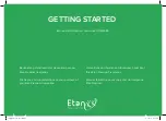 Предварительный просмотр 1 страницы Etan IEPG0965 Getting Started