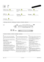 Preview for 2 page of ETAP  Lighting E1 Manual