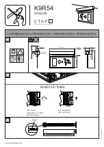 ETAP K9R545/1X1 Quick Start Manual предпросмотр