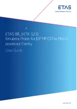 Preview for 1 page of ETAS BR XETK-S2.0 User Manual