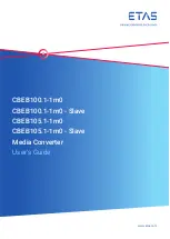 ETAS CBEB100.1-1m0 User Manual предпросмотр