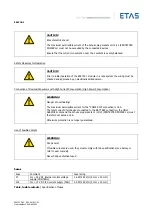 Предварительный просмотр 8 страницы ETAS ES4720.1 Manual