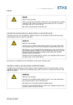 Предварительный просмотр 22 страницы ETAS ES4720.1 Manual