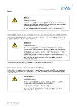 Предварительный просмотр 37 страницы ETAS ES4720.1 Manual