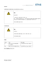 Предварительный просмотр 70 страницы ETAS ES4720.1 Manual