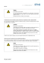 Предварительный просмотр 154 страницы ETAS ES4720.1 Manual