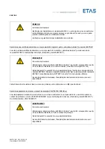 Предварительный просмотр 169 страницы ETAS ES4720.1 Manual