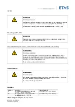 Предварительный просмотр 170 страницы ETAS ES4720.1 Manual