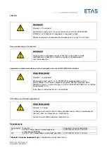 Предварительный просмотр 200 страницы ETAS ES4720.1 Manual