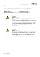 Предварительный просмотр 203 страницы ETAS ES4720.1 Manual