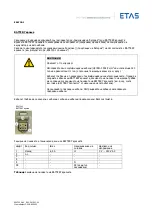 Предварительный просмотр 204 страницы ETAS ES4720.1 Manual