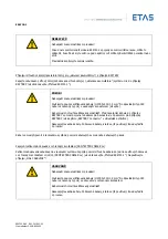 Предварительный просмотр 229 страницы ETAS ES4720.1 Manual